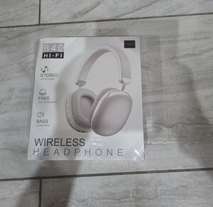 B40 Hi-Fi Wireless Headphone - White